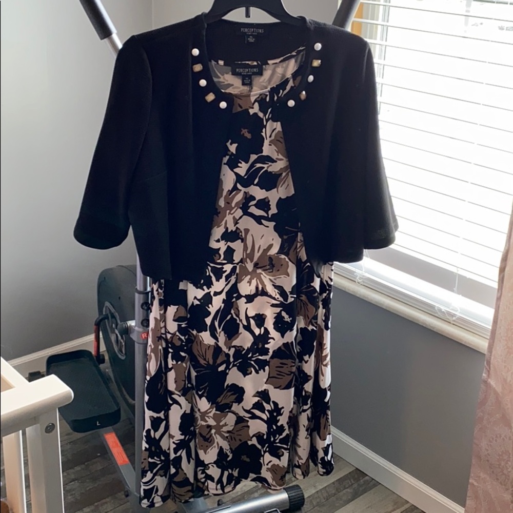 Dress with jacket